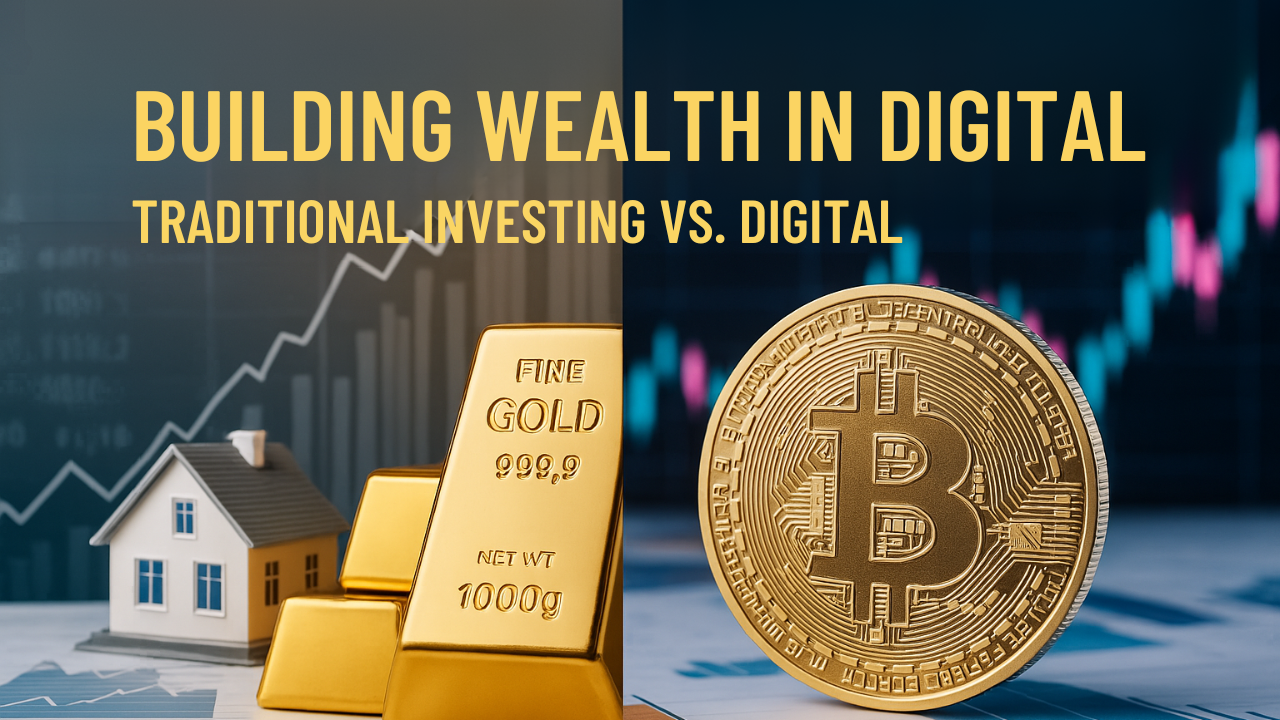 Building Wealth in the Digital Age: Traditional Investing vs. Digital Assets